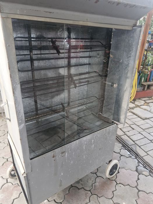 Гриль для кур газовая