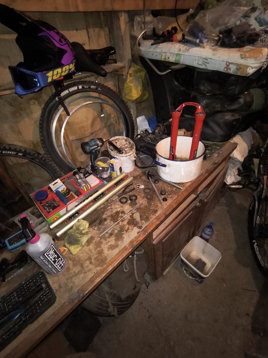 Nukeproof Scalp DH – Boxxer RC + Kage RC – пълен сервиз – готово