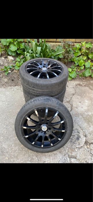 Vând jante bmw , cauciuri noi , 225/45/17