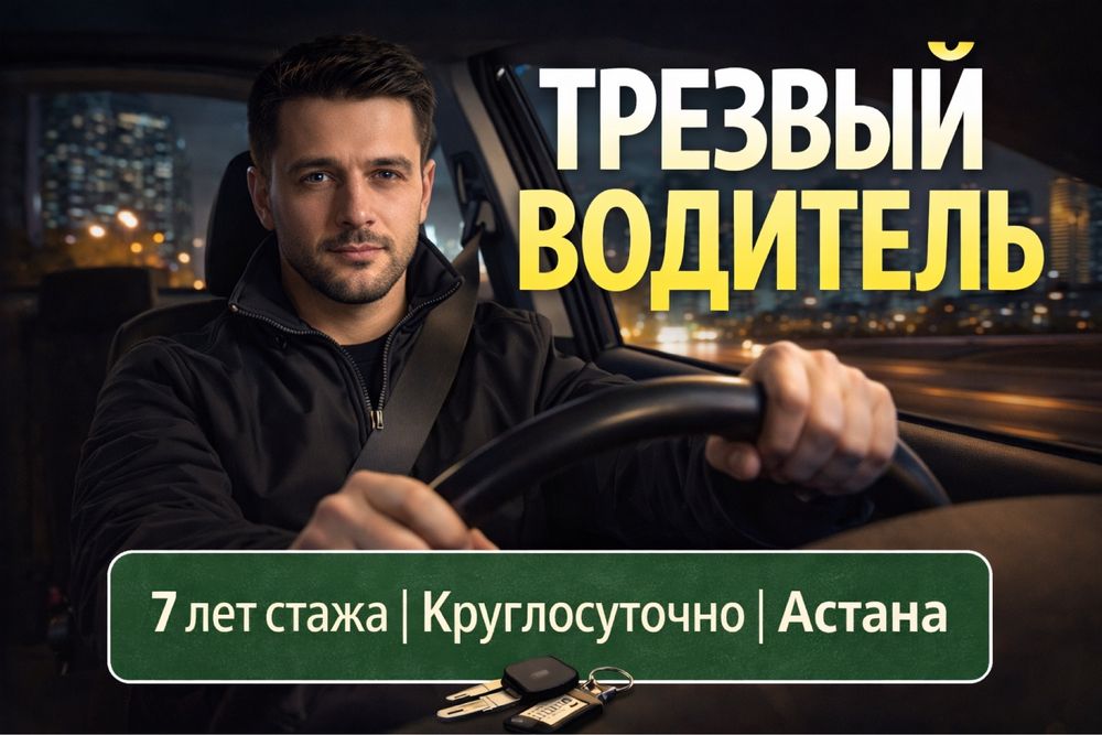 Трезвый водиьель | Астана