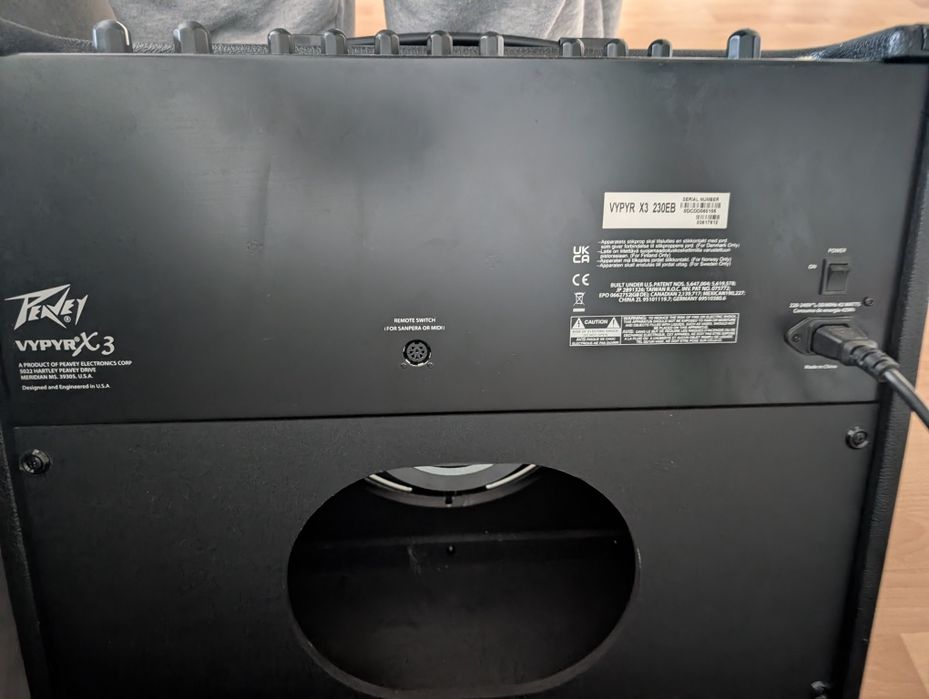 Комбоусилитель peavey vypyr x3