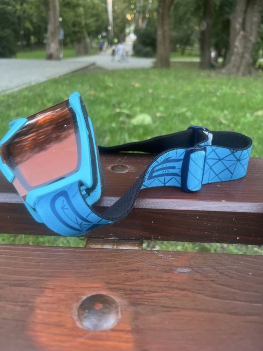 Ochelari ski marime m albastru si portocaliu cebe