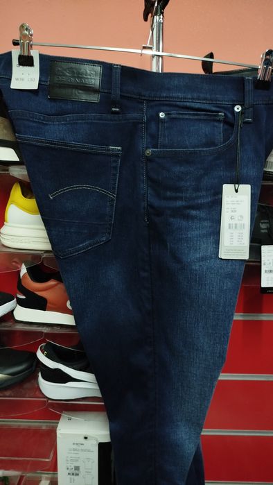 Оригинални дънки G-Star Raw 3301 W36 L30 нови мъжки slim