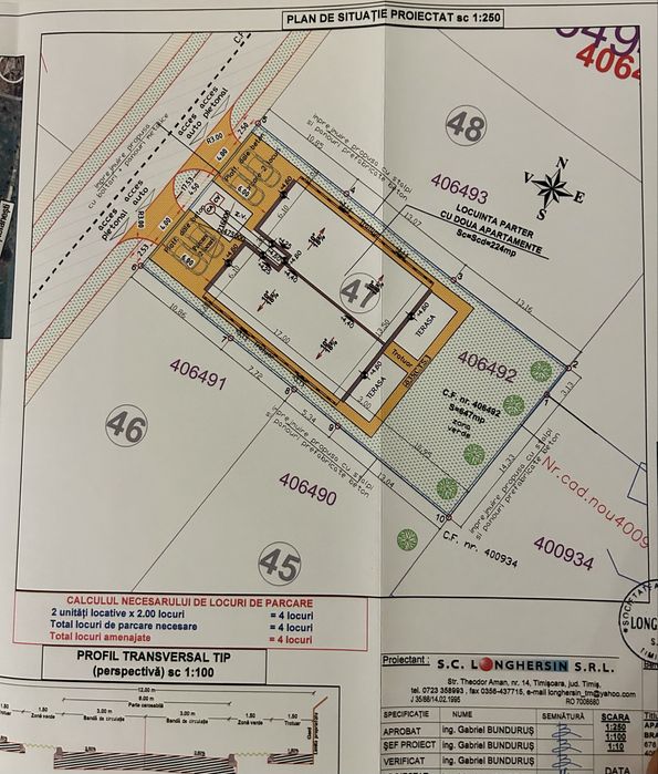 Parcele teren intravilan constructii Mosnita Noua toate utilitatile