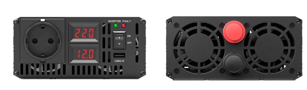 Invertor Houli 24V sau 12V 5000W Sinus  priza USB