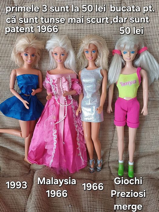 Păpuși barbie originale