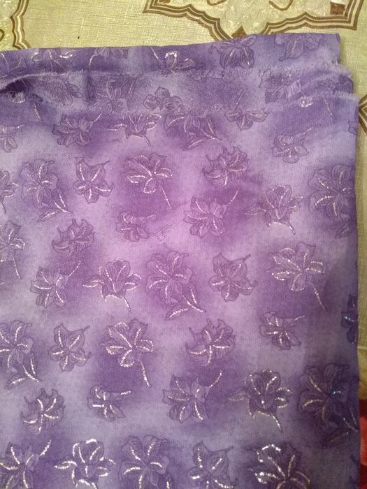 Продам отрезы ткани (шёлк, шифон)