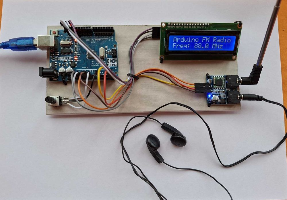 Arduino proiect Radio
