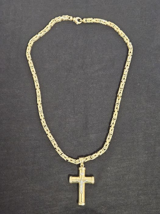 Lanț aur impecabil 14K – 55g, 60 cm