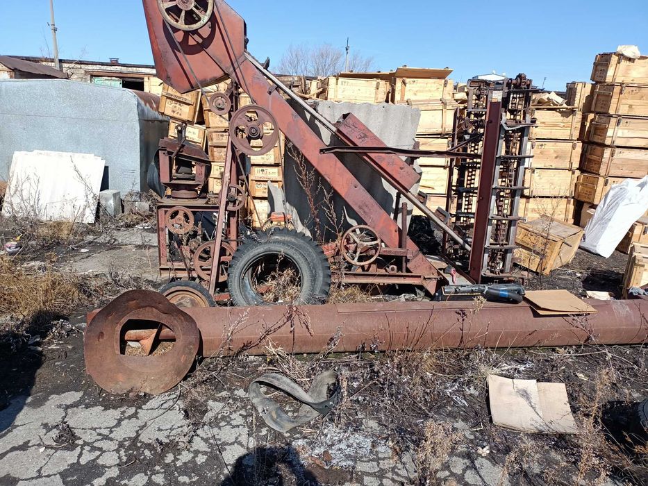 зерномёт для переброски зерна