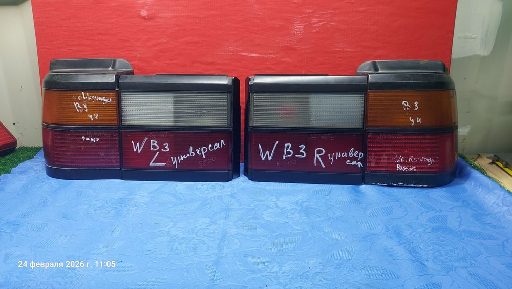 Фонарь Фольксваген Пассат В3 универсал седан задний стоп