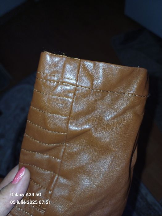 Geaca imitație piele noua