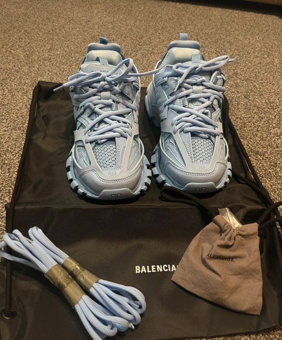 Balenciaga track baby blue