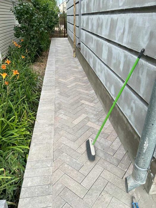 Гранитная брусчатка, напольная плитка, гранит