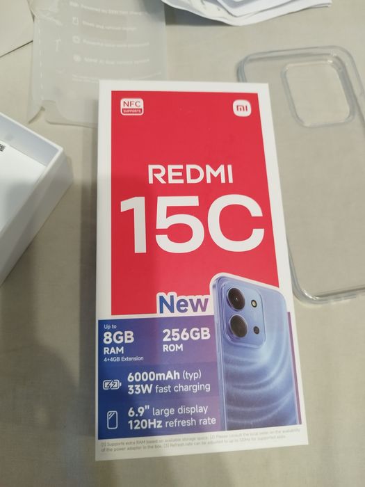 Redmi 15C 8 GB RAM 256 GB ROM