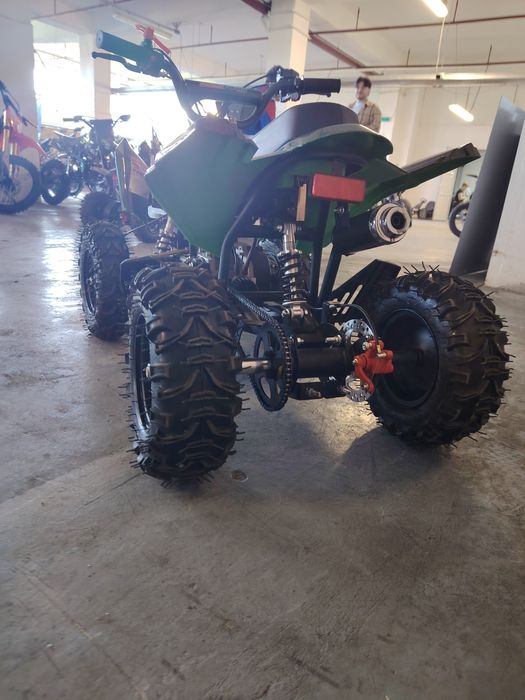 ATV 49cc raptor militar nou cu garanție pentru copii  și livrare in toată țara