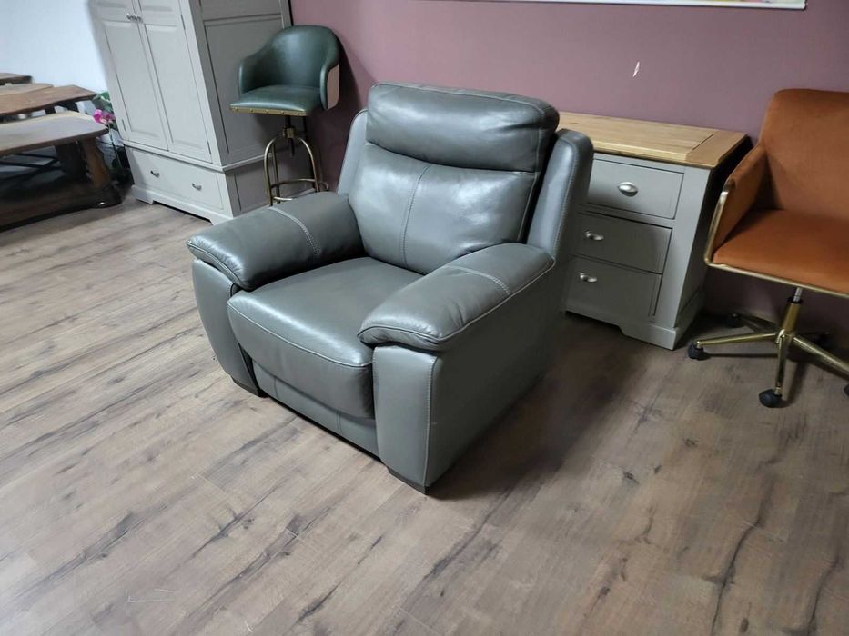 Сив кожен фотоьйл