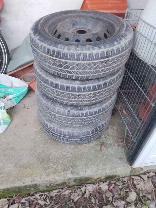 4 броя гуми ATLAS GREEN 4S – 165/65 R15 81H с железни джанти