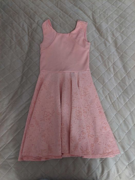 Официална розова рокля