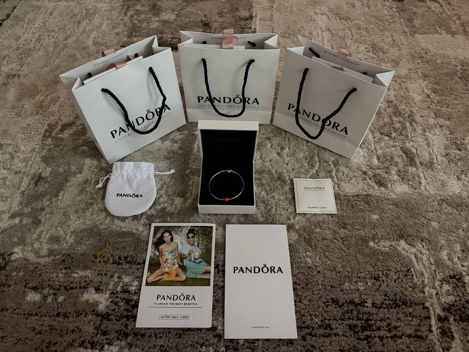 Bratara Pandora Argint 925 cu Charm/Talisman