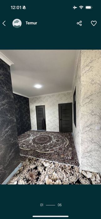 Parkent tumani Nilufarda uy sotiladi