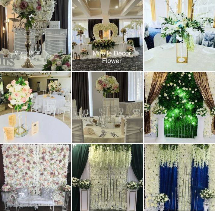 Inchiriez decoruri, aranjamente florale/ baloane evenimente