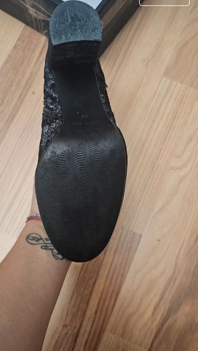 Botine  toc gros