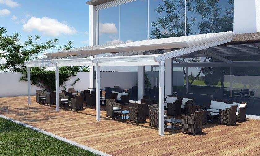 Pergole Suprem 4 anotimpuri ,Parasolare cu brat articulat