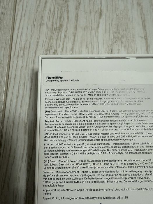 iPhone 15 Pro , 1TB ,Natural Titanium , impecabil