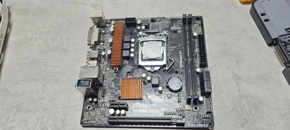 Материнская плата h110m