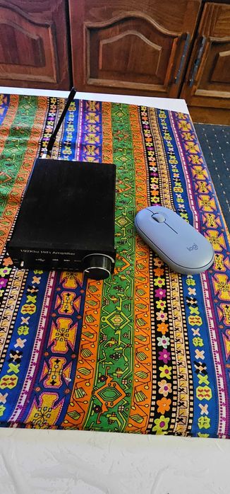 Amplificator audio cu Adaptor de alimentare, Bluetooth 5.0 HIFI, 100W