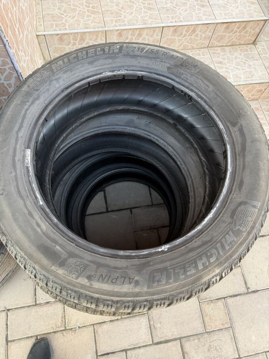 Pirelli P7 245/45/R18 vara DOT 21 si Michelin Alpin 6 215/55/R17