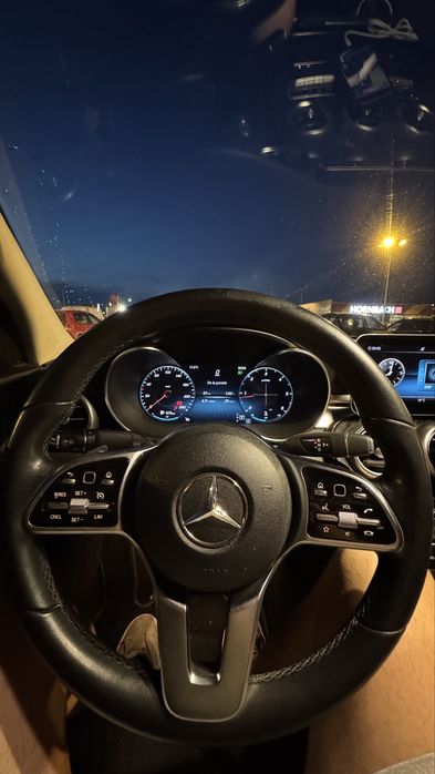 Mercedes C class facelift automat bord virtual, 9G Tronic