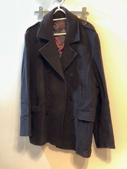 Мужской двубортный пиджак White House размер XXL