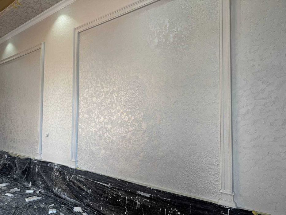 Travertin dojdik fon berish fasad