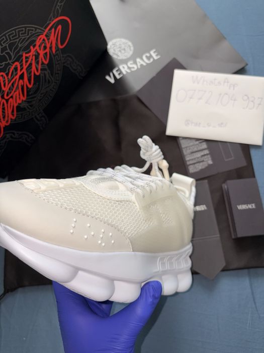 Versace Chain Reaction Triple White