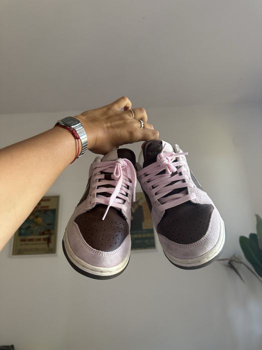 NIKE W DUNK LOW Cacao Wow/ Pale Ivory-Pink Foam