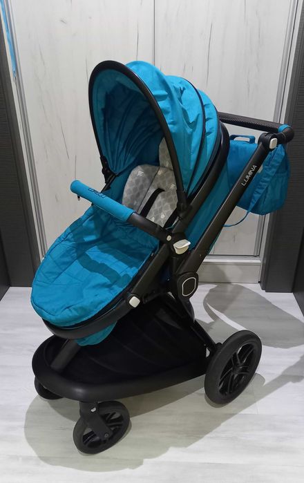 Бебешка количка 2 в 1 Lorelli Lumina Dark Blue