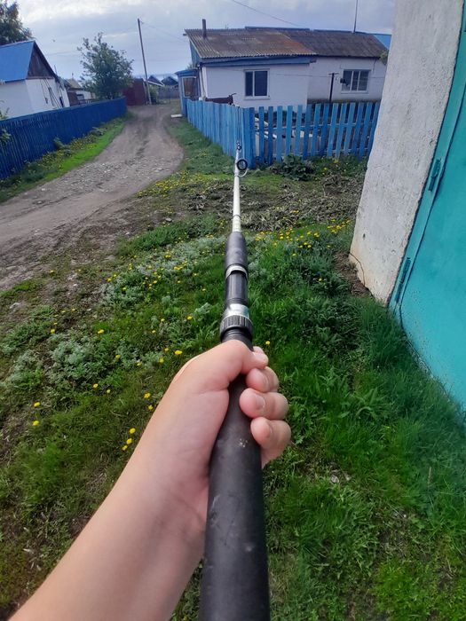 Удочка окума складывается