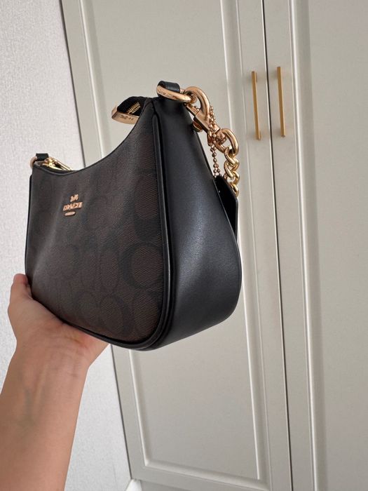 Сумка Coach с двумя ремешками