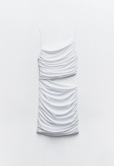 Много стилна Бяла рокля Зара/Zara