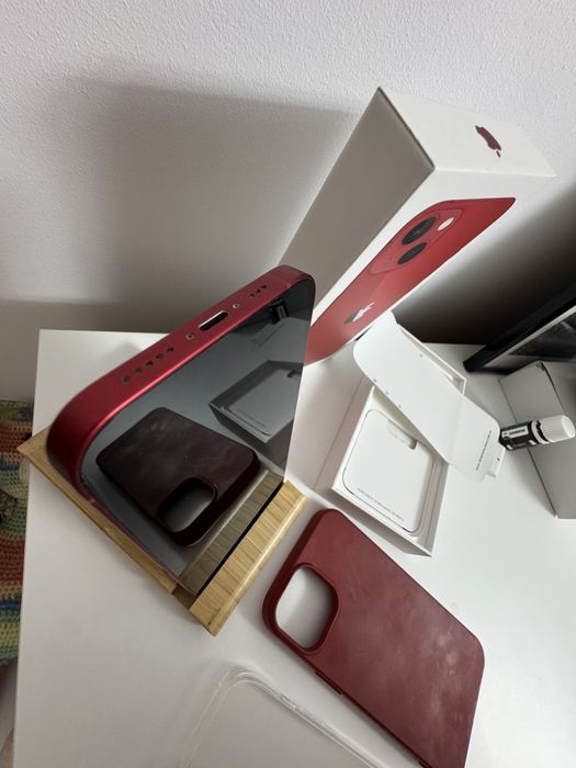iPhone 13 Red, 128Gb, Bat 86%, Impecabil