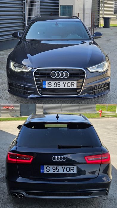 Audi A6 3x S-Line 2.0 TDI 177 cai Manual BOSE Lumini ambientale Import Olanda