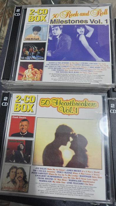 Lot 38 cd uri,gen muzica veche,pop,selectii