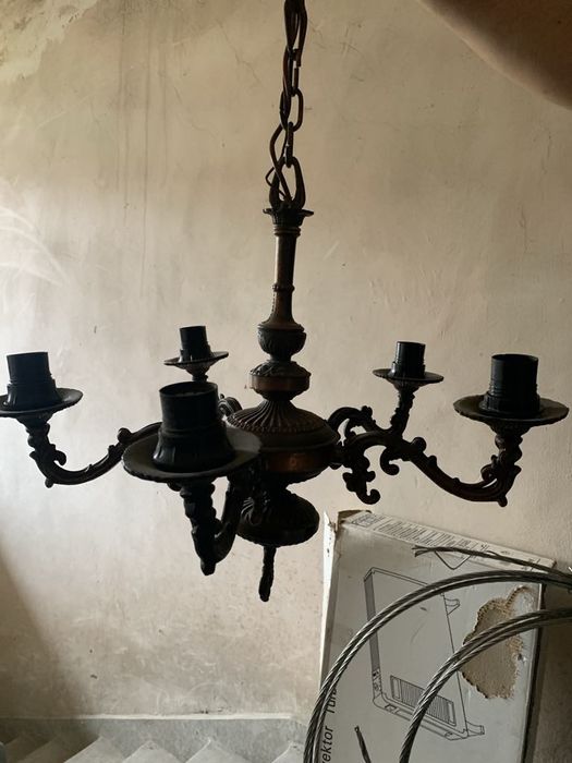 Меден старинен полюлей