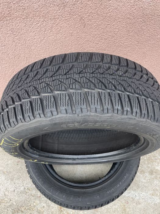 2бр.Зимни гуми  205/55/R16 dot/1619г.7.5мм KELLY winter HP