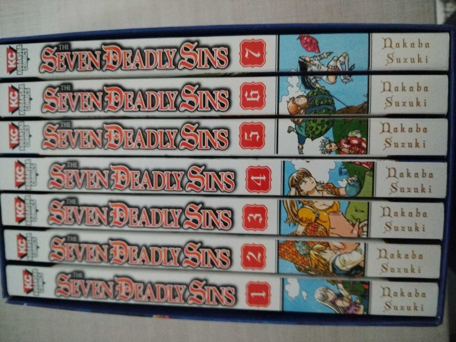 Box set "The Seven Deadly Sins