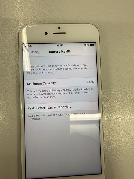 Iphone 6 128gb silver