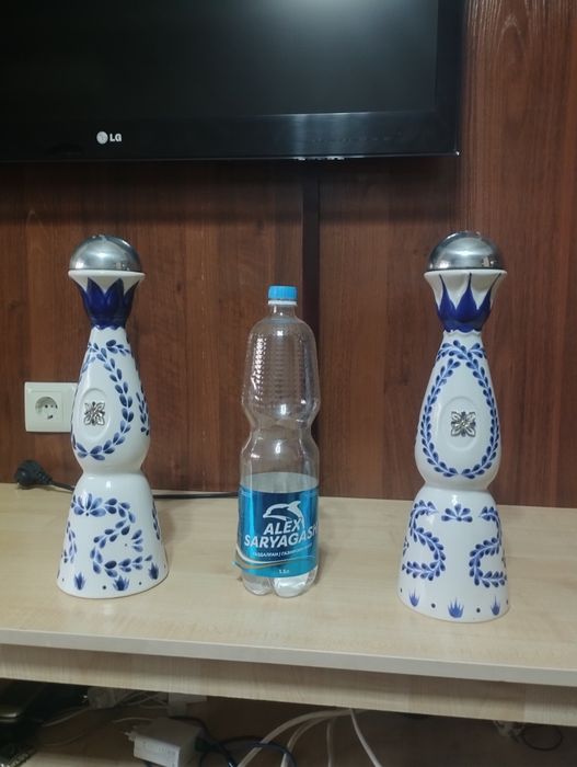 Бутылка пустая ручная работа