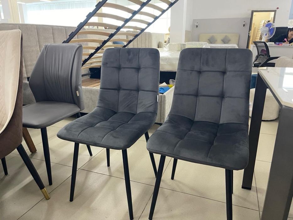 Стулья Чили темный серый